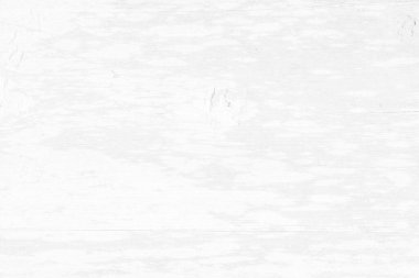 Yüzeyde leke ve toz olan beyaz ahşap arkaplan ve kopyalama alanı