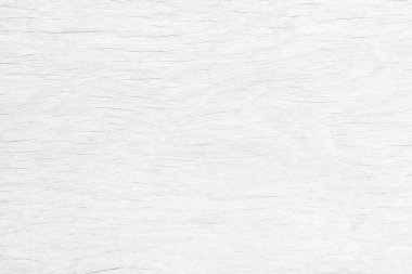 Arkaplan kopyalama alanı ve dokusu için eski beyaz tahta yüzey