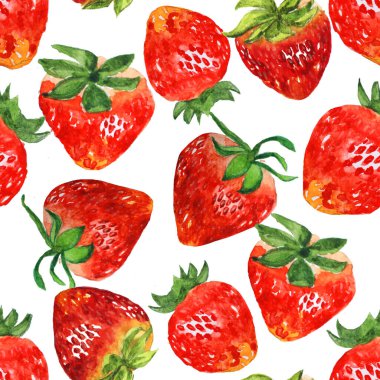 Çilekli su rengi pürüzsüz, arka plan