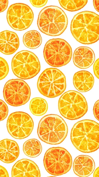 Acuarela Naranja Fondo Pantalla Teléfono Fondo Naranja — Foto de Stock