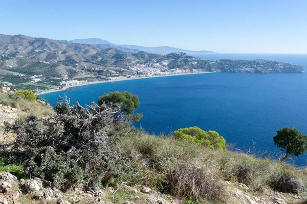 Pohled Herraduru Pohledu Cerro Gordo — Stock fotografie