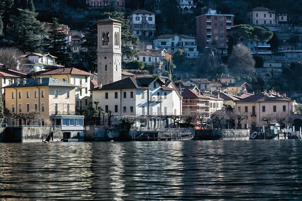 Como Italia Gennaio 2015 Architettura Della Città Como Sul Lago — Foto Stock