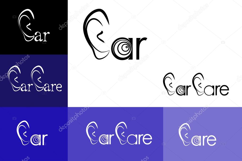 Ear Care, logo, emblem