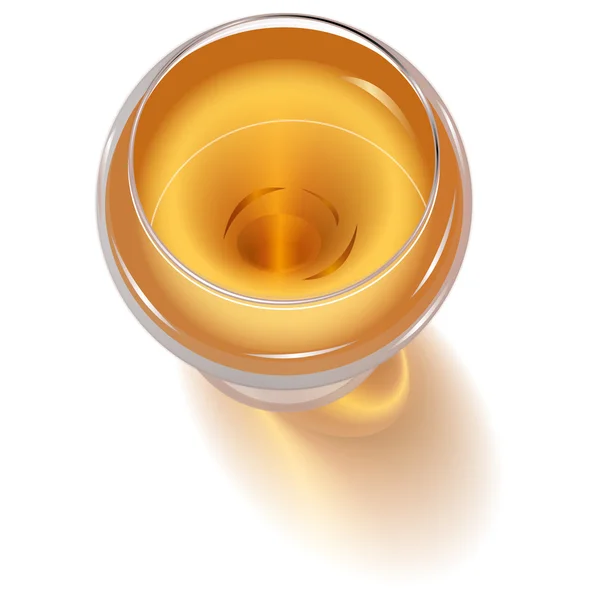 Bir bardak beyaz şarap