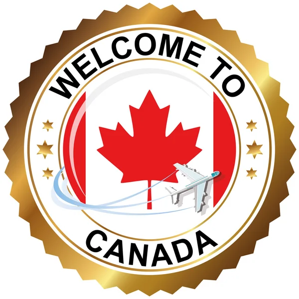 Welcome to Canada — Stock Vector