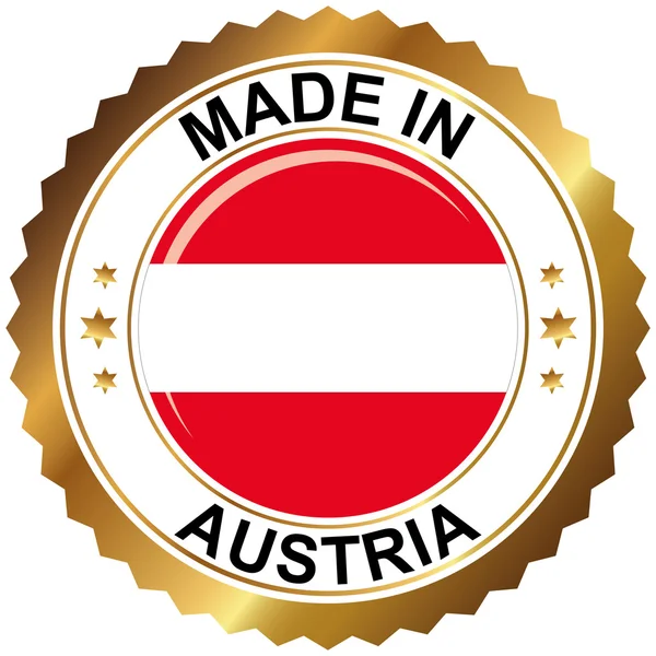 Made in Austria — Stockvektor