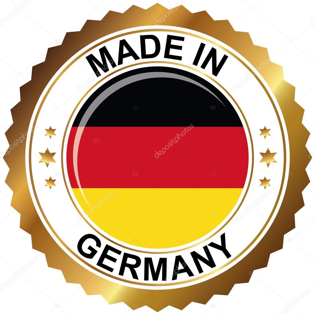 Vector illustration EPS10. Label with the national flag of the country.