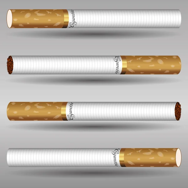 Cigarro de todos os lados . —  Vetores de Stock