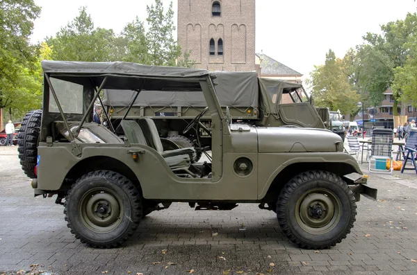 A classic, old American army car from WW2 — Stock Photo, Image