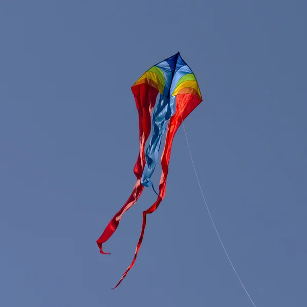 Een kleurrijke kite — Stockfoto