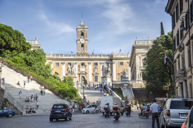 Roma'da Capitoline Tepesi