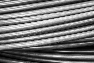 Yığın ağır ürün ambalaj Ambarın içindeki çuval torba