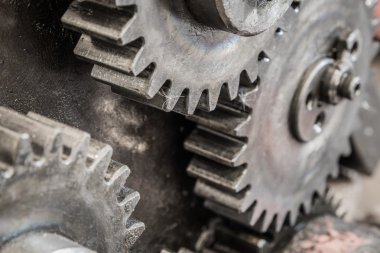 Üretim için eski mesh dişli kadar kapatın