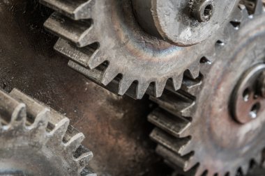 Üretim için eski mesh dişli kadar kapatın