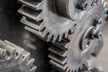 Üretim için eski mesh dişli kadar kapatın