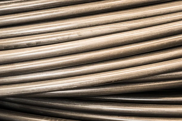 Yığın ağır ürün ambalaj Ambarın içindeki çuval torba