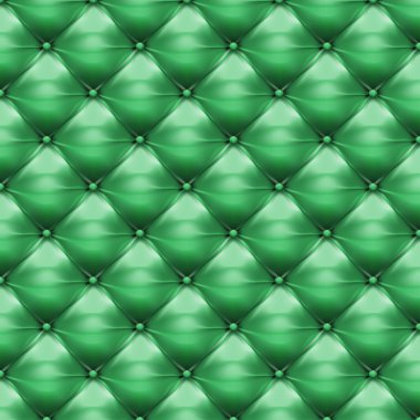 Vector of green upholstery leather pattern background clipart