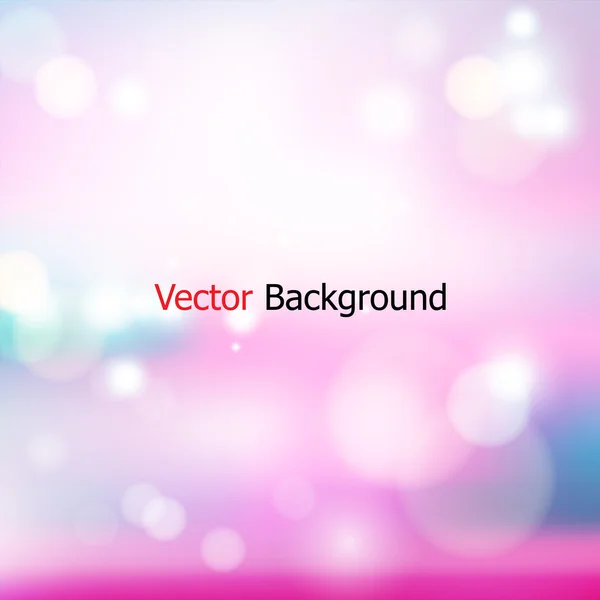 Blur bokeh background vector — Stock Vector