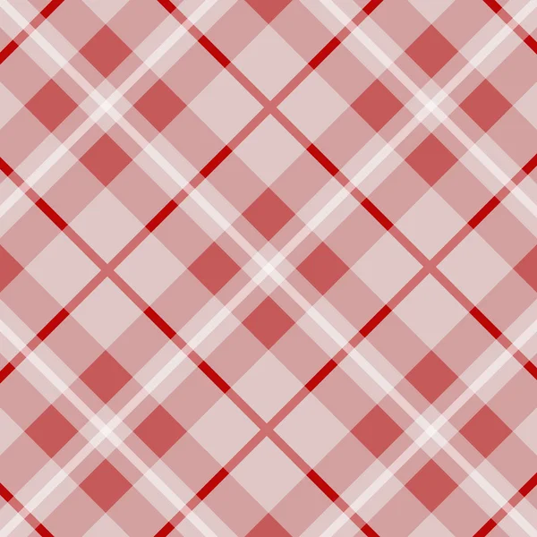 Motivo tartan, tessuto rosso, vettore di sfondo — Vettoriale Stock