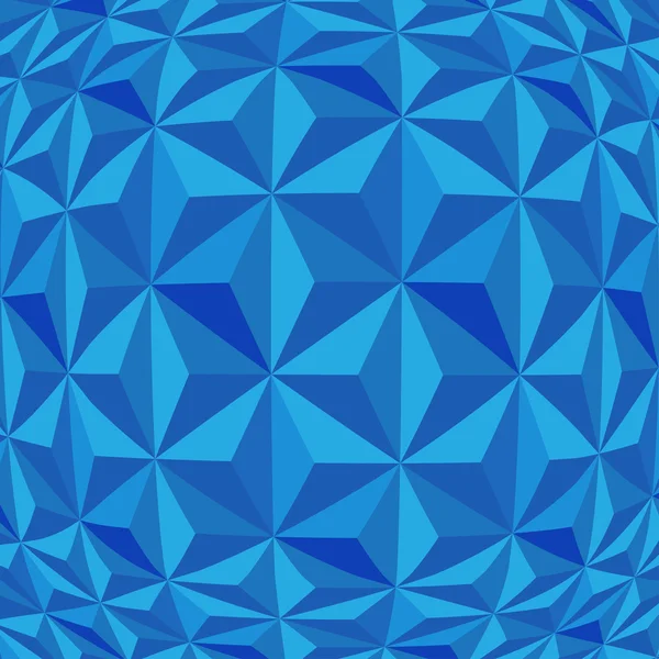 Blauwe driehoek geometrische achtergrond, Vector Illustrati abstract — Stockvector