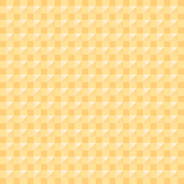 Abstrait carré jaune, vecteur de fond — Image vectorielle