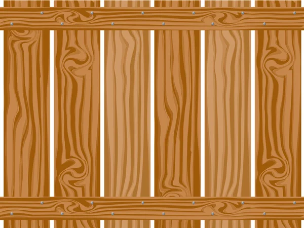 Fond de clôture en bois vecteur — Image vectorielle