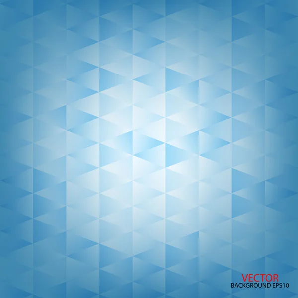 Abstract blauw driehoekje, bekleed square, achtergrond vector — Stockvector