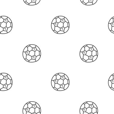 Çizgili futbol toplarıyla siyah beyaz desenli.