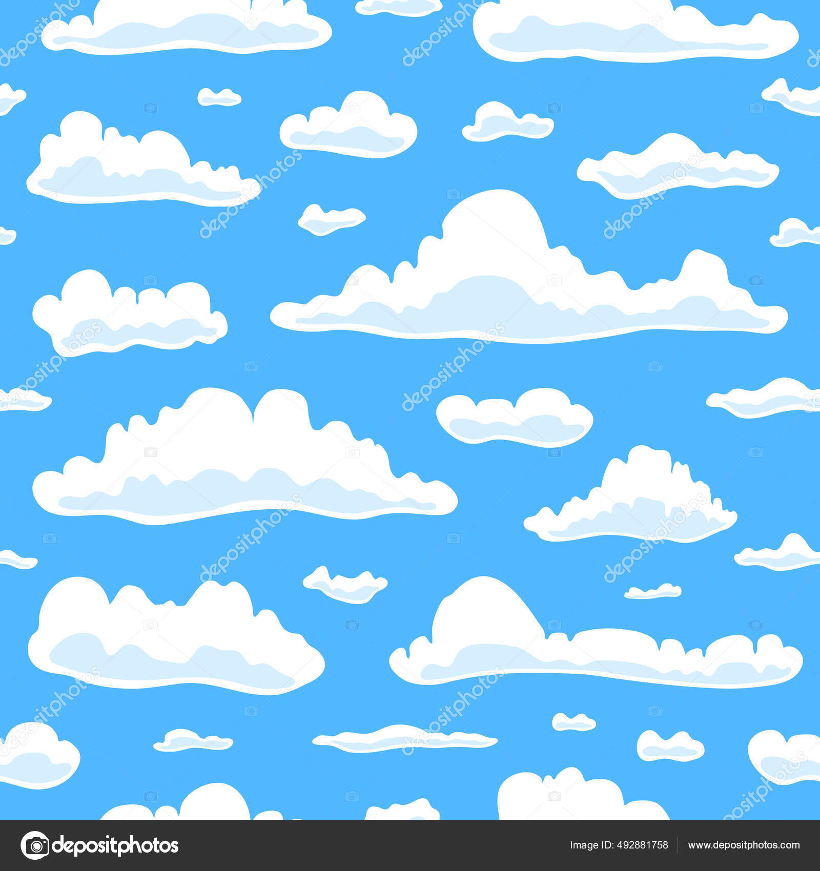 Vetores de Jogo Do Céu Azul Nuvens Ícone Da Nuvem Forma Da Nuvem Jogo De  Nuvens Diferentes Ilustração Do Vetor e mais imagens de Abstrato - iStock