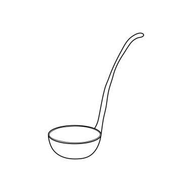 El çizimi mutfak zemininde izole edilmiş..