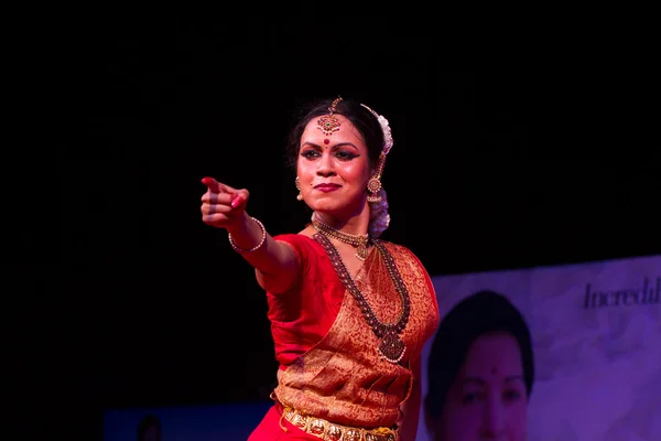 Selvi г. Subbashini, Ченнаї, Bharathanatyam — стокове фото