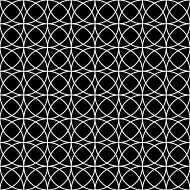 Vektör modern sorunsuz geometri model, siyah ve beyaz soyut geometrik arka plan, yastık yazıcı, tek renkli retro doku, hippi moda tasarımı