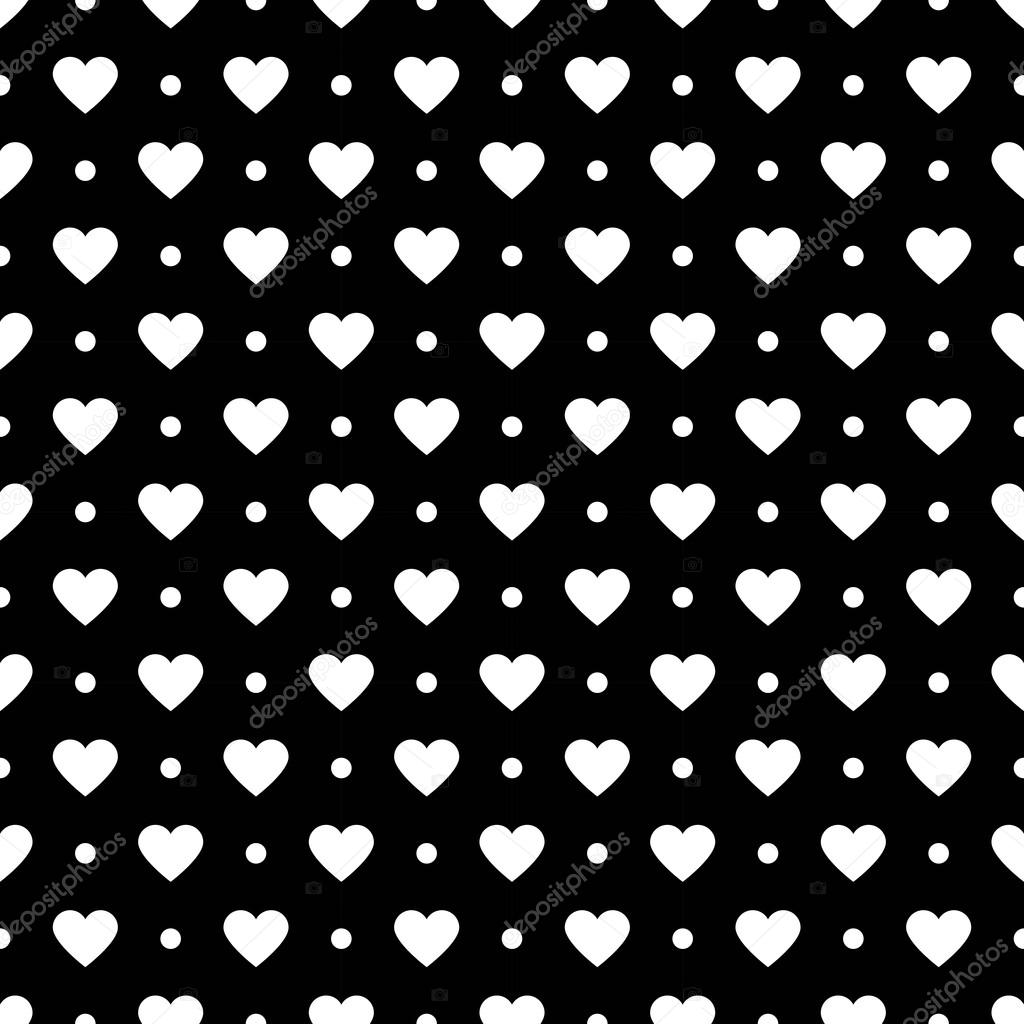 Vector modern seamless geometry pattern valentine, black and white abstract geometric background, pillow print, monochrome retro texture, hipster fashion design