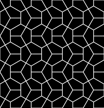 Vektör modern dikişsiz geometri deseni