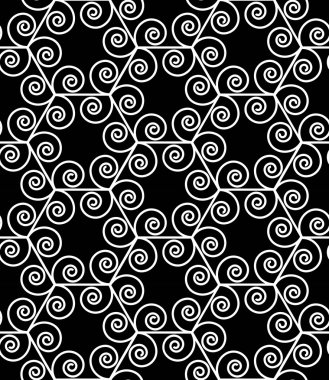 Vektör modern dikişsiz geometri deseni