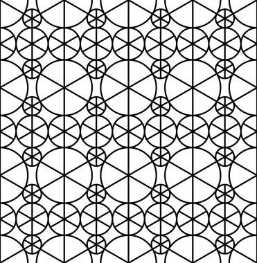 Dikişsiz geometri desen