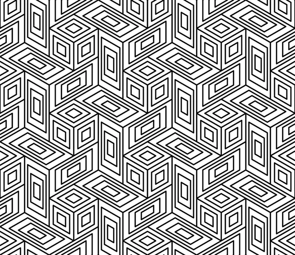 Seamless geometry pattern — Stock Vector