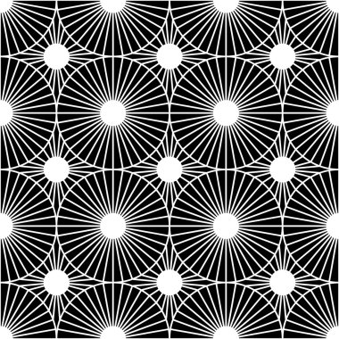 Vektör modern dikişsiz geometri deseni