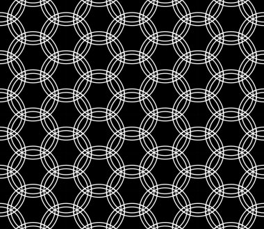 Vector modern seamless geometry pattern , abstract geometric background, pillow print, monochrome retro texture, hipster fashion design