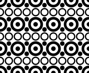 Vektör modern dikişsiz geometri deseni