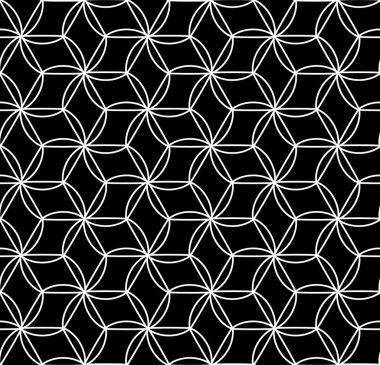 Vektör modern dikişsiz geometri deseni