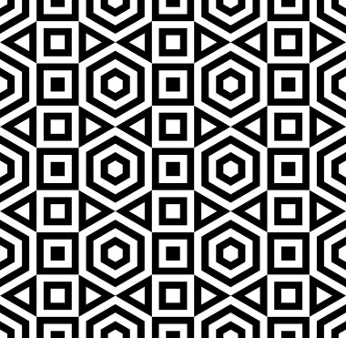 Vektör modern dikişsiz geometri deseni