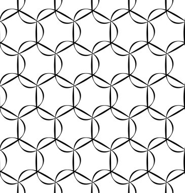 Vektör modern dikişsiz geometri deseni