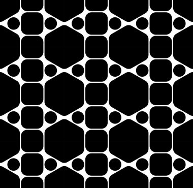 Vektör modern dikişsiz geometri deseni