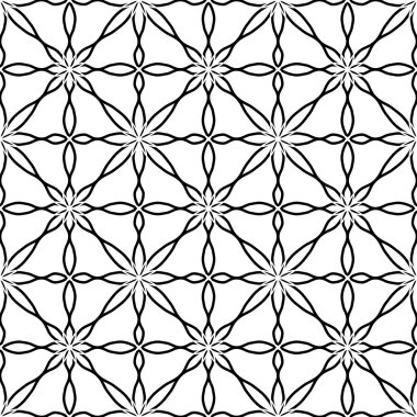 Vektör modern dikişsiz geometri deseni