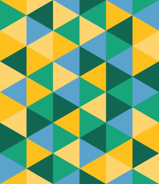 Vektör modern dikişsiz geometri deseni