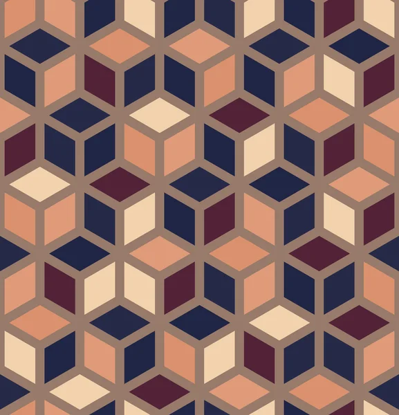 Vector moderno patrón de geometría sin costura — Vector de stock