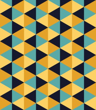 Vektör modern dikişsiz geometri deseni