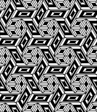 Vektör modern dikişsiz geometri deseni