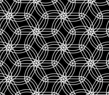 Vektör modern dikişsiz geometri deseni